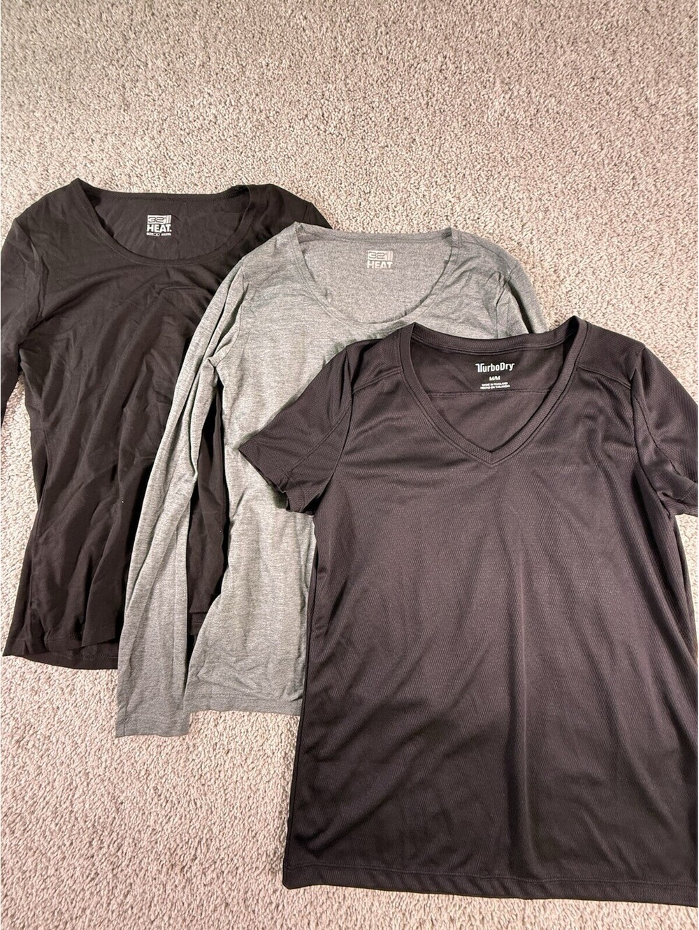 2 32degrees Shirts Size Medium 1 Turbo Dry Shirt Medium All Costco NWOT